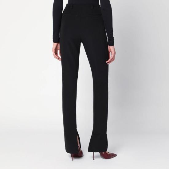 25FW 더 레이티스트 스트레이트 팬츠 TLW03112J0094ABTPT0002 BLACK - THE LATEST