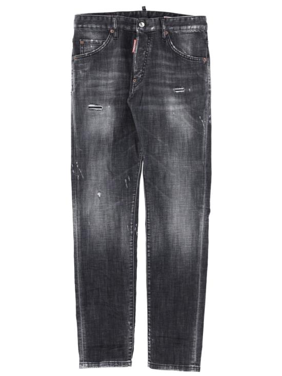 26FW 디스퀘어드2 스트레이트 팬츠 S74LB1910S30357900 BLACK