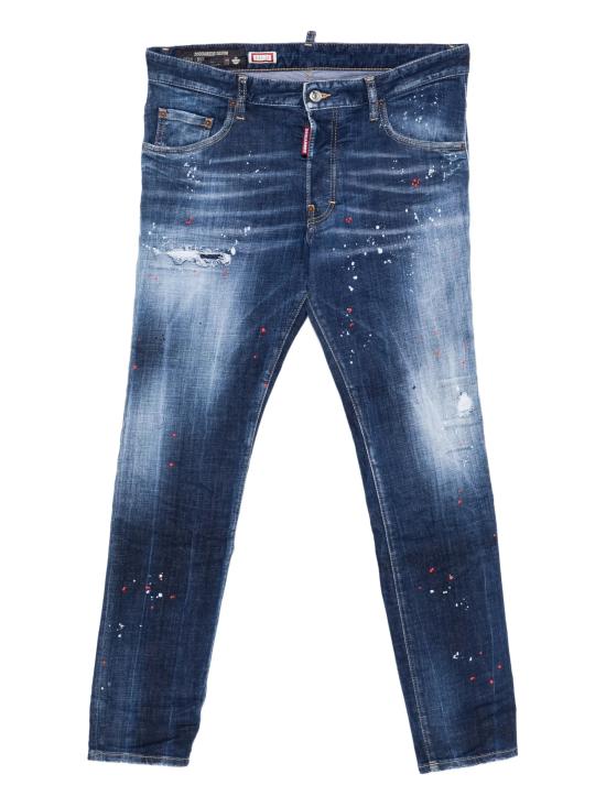 26FW 디스퀘어드2 스트레이트 팬츠 S74LB1928S30664470 NAVY BLUE