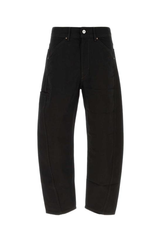 26FW 르메르 트위스티드 워크웨어 팬츠 PA1102LD1055BK999 BLACK
