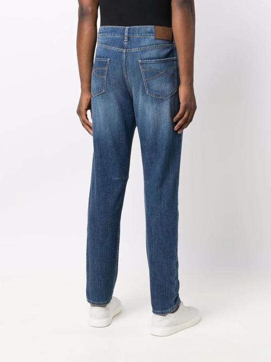 26SS 브루넬로 쿠치넬리 스트레이트 팬츠 M0Z37X1290C1471 DENIM MEDIO - BRUNELLO CUCINELLI