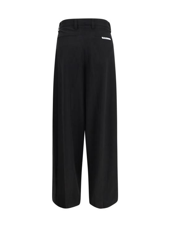 26SS 지씨디에스 스트레이트 팬츠 C1WBQI200T045999B BLACK - GCDS