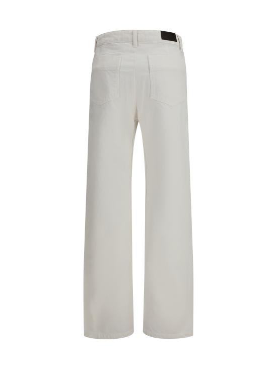 26SS 르메르 하이 라이즈 스트레이트 팬츠 PA1226LD1070WH086 MILK - LEMAIRE