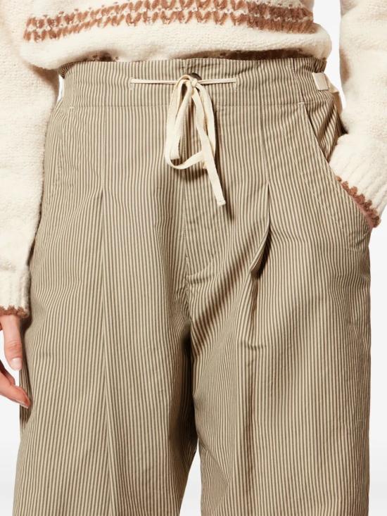 26SS 이자벨마랑에뚜왈 스트레이트 팬츠 PA0673FAD1C02EBEKH BEIGE KHAKI - ISABEL MARANT ETOILE
