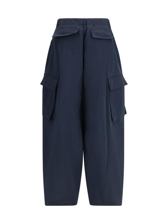 26SS 알라이아 스트레이트 팬츠 AA9P1297W128CA09 NAVY - ALAIA