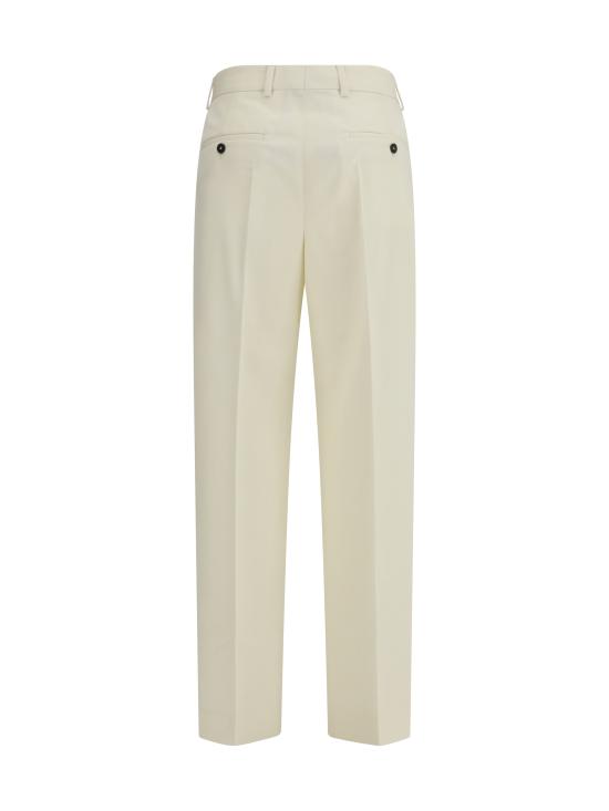 26SS 토템 스트레이트 팬츠 261WRB0340FB0576059 OFF WHITE - TOTEME