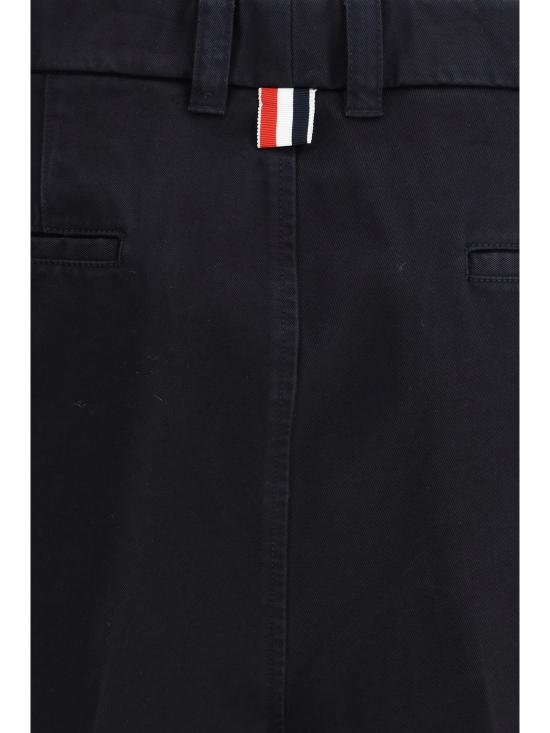 26SS 톰브라운 스트레이트 팬츠 MTU352WF0576415 NAVY - THOM BROWNE