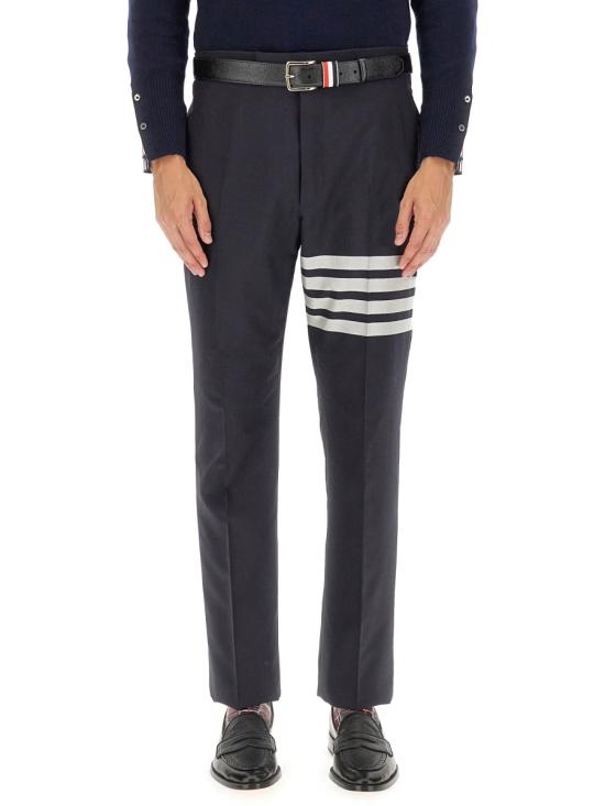 25FW 톰브라운 플레인 위브 4바 팬츠 MTC001A06146415 NAVY