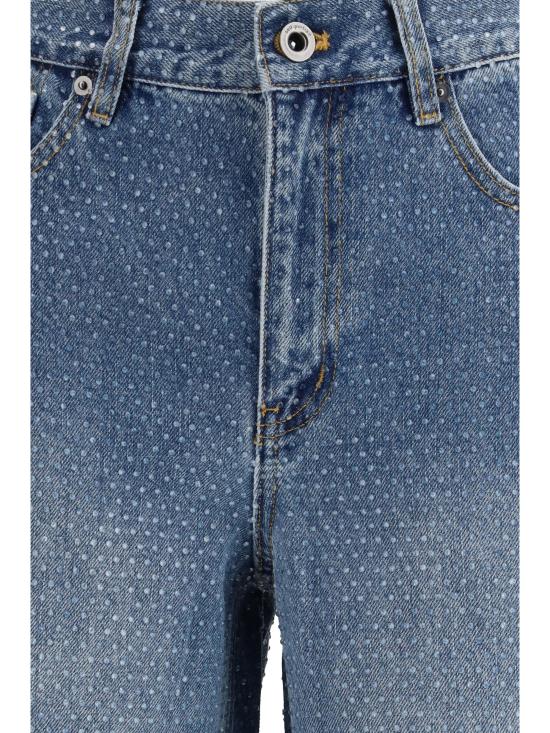 26SS 셀프 포트레이트 스트레이트 팬츠 RS26813PABLBLUE - SELF PORTRAIT