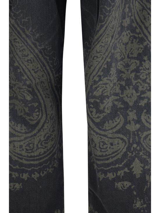 26SS 알13 스트레이트 팬츠 R13W3147D441B BAROQUE BLACK - R13