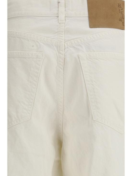 26SS 하이쿠레 스트레이트 팬츠 HEW03350GF146T0341 OFF WHITE - HAIKURE