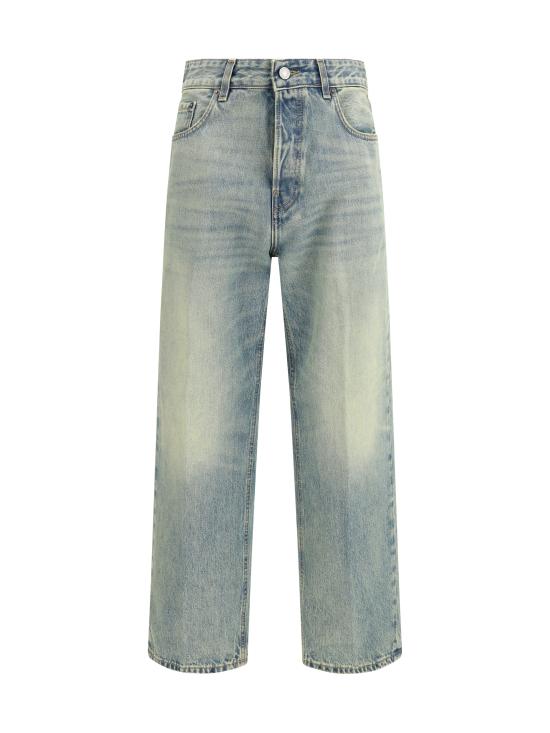 26SS 하이쿠레 스트레이트 팬츠 HEW03297DF180L0914L0914 EARTH BLUE