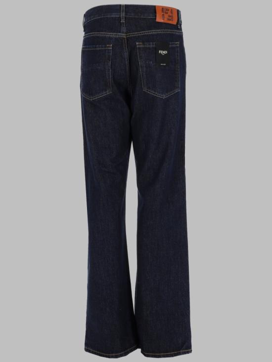 26FW 펜디 스트레이트 팬츠 FLP302B15CF0QA2 BLU - FENDI