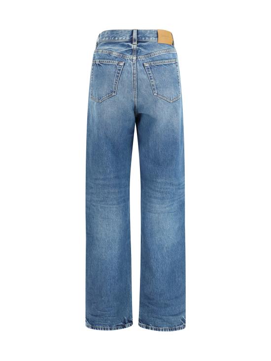 26FW 생로랑 스트레이트 팬츠 A00AS7Y35AR4947 THUNDER BLUE - SAINT LAURENT