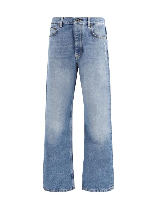 26SS 오프화이트 스트레이트 팬츠 44XYA18JS26D0024004000 LIGHT MEDIUM BLUE