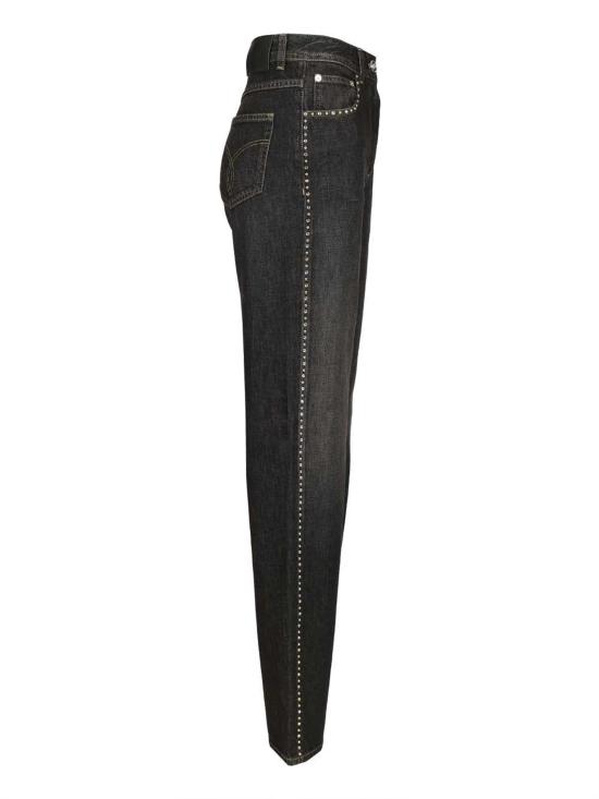 26SS 베르사체 스트레이트 팬츠 10224521A164771D040 BLACK - VERSACE