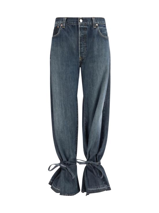 26SS 이엘브이 데님 스트레이트 팬츠 101820103MIDBLUE MID BLUE