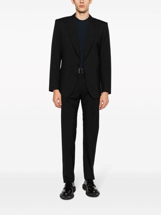 26FW 조르지오 아르마니 반팔 티셔츠 8NST62SJP4ZUBSG Black - GIORGIO ARMANI