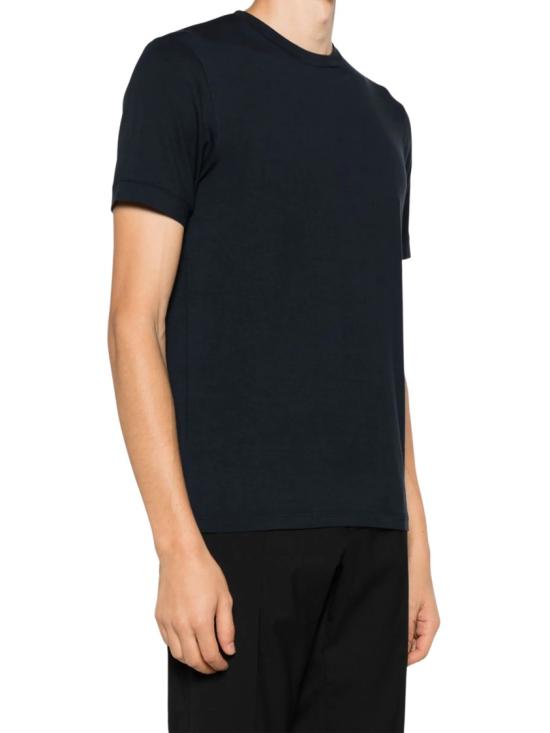 26FW 조르지오 아르마니 반팔 티셔츠 8NST62SJP4ZUBSG Black - GIORGIO ARMANI