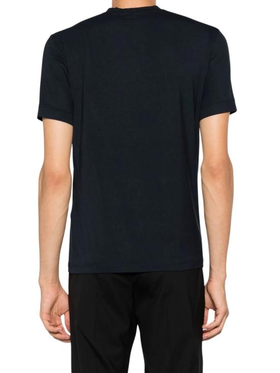 26FW 조르지오 아르마니 반팔 티셔츠 8NST62SJP4ZUBSG Black - GIORGIO ARMANI