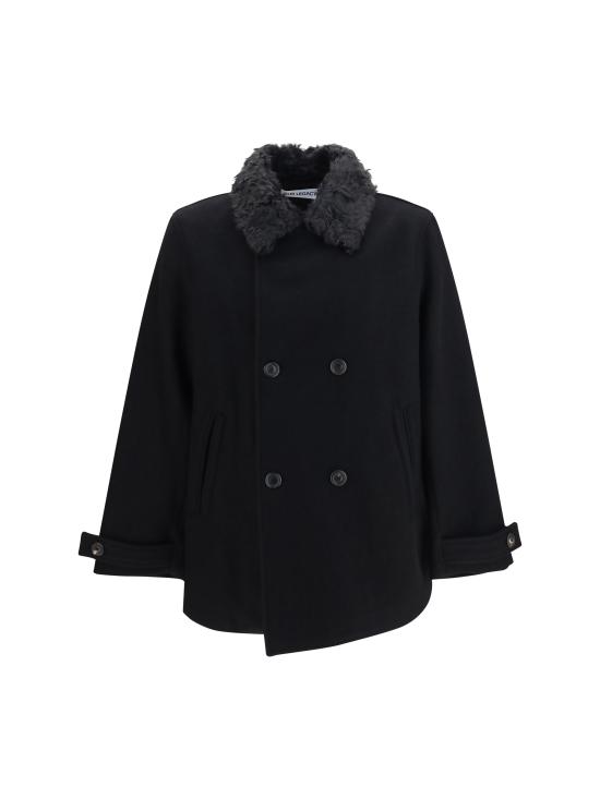 26FW 아워레가시 웨이지 피코트 M4261WBSBLACK