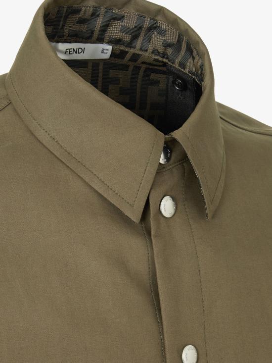 26FW 펜디 자켓 FW1470B1UEF1XEW VERDE MILIT TABACCO - FENDI