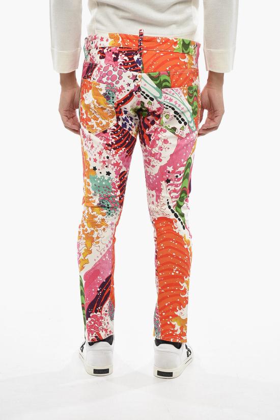  디스퀘어드2 스트레이트 팬츠 S71LB1431 D35030 001S Multicolor - DSQUARED2