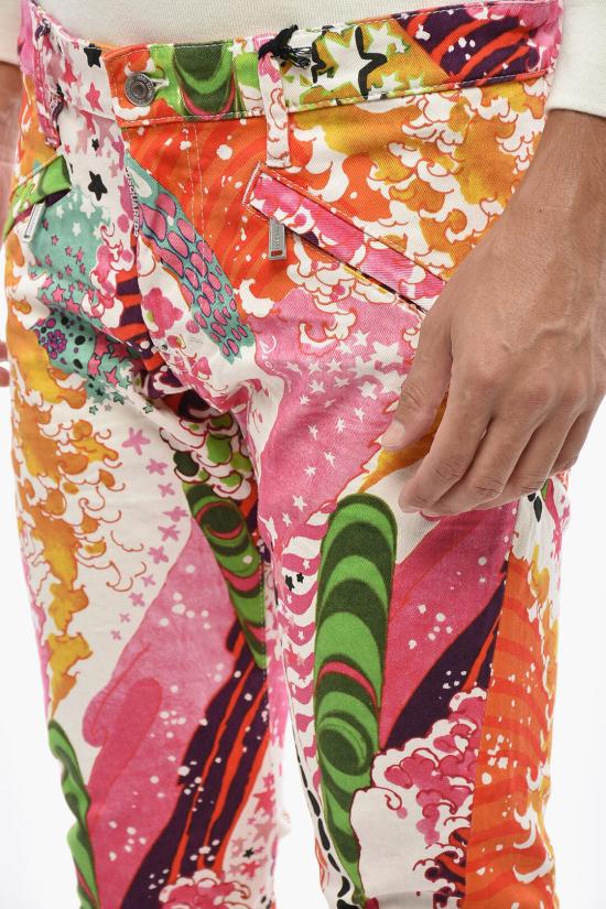  디스퀘어드2 스트레이트 팬츠 S71LB1431 D35030 001S Multicolor - DSQUARED2