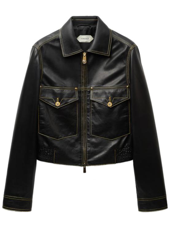 26FW 베르사체 자켓 10257071A183811B000 BLACK