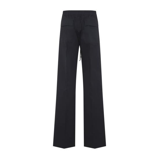 26FW 릭 오웬스 스트레이트 팬츠 RU02F4378TE 09 BLACK - RICK OWENS