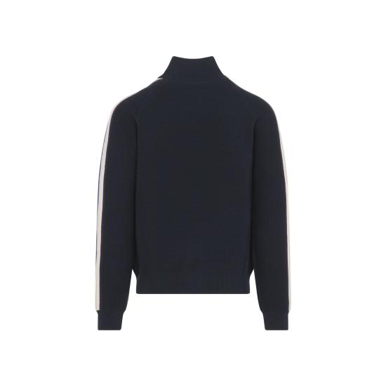 26FW 카사블랑카 자켓 MAW26KW150901 NAVY BLUE - CASABLANCA