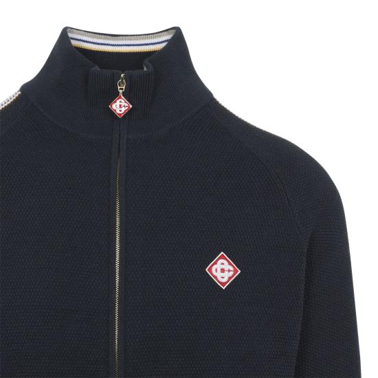 26FW 카사블랑카 자켓 MAW26KW150901 NAVY BLUE - CASABLANCA