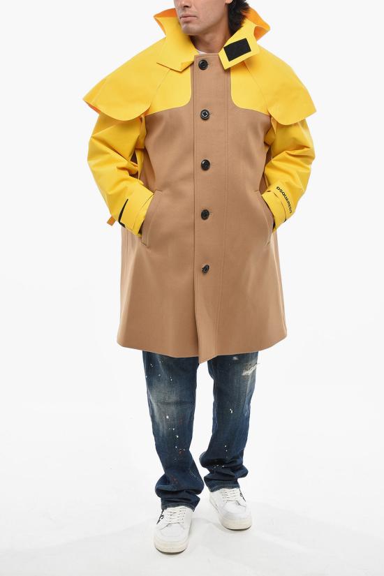  디스퀘어드2 코트 S74AA0292 S53003 124 Beige Giallo - DSQUARED2