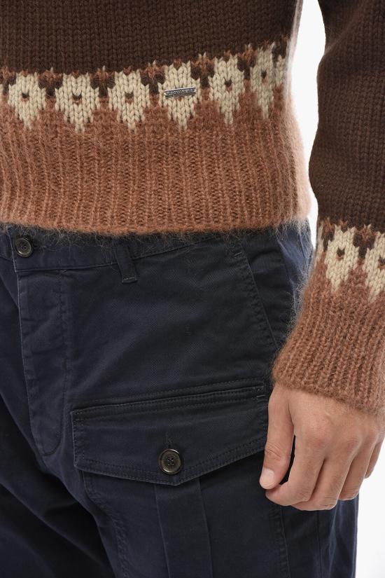  디스퀘어드2 스웨터 S71HA1328 D13067 962 Brown - DSQUARED2