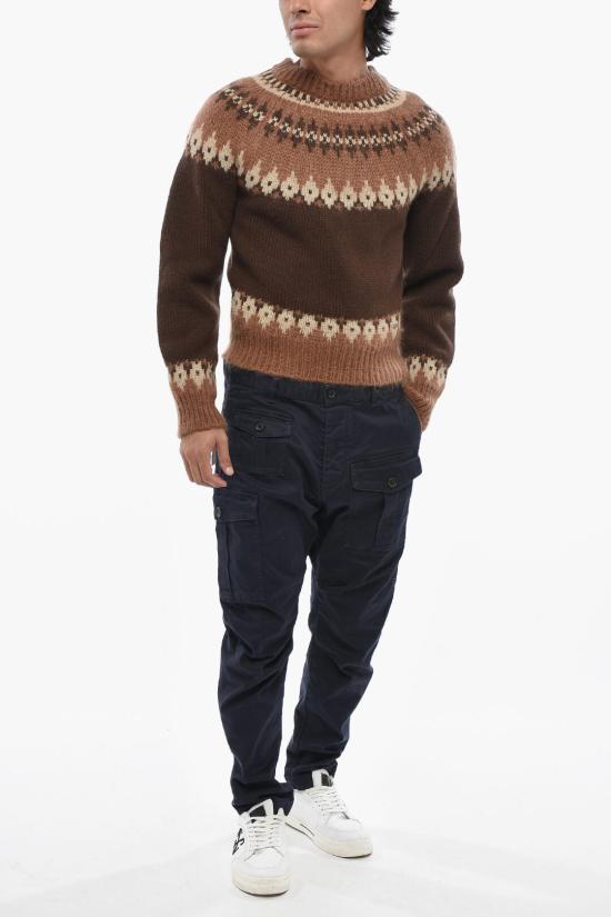  디스퀘어드2 스웨터 S71HA1328 D13067 962 Brown - DSQUARED2