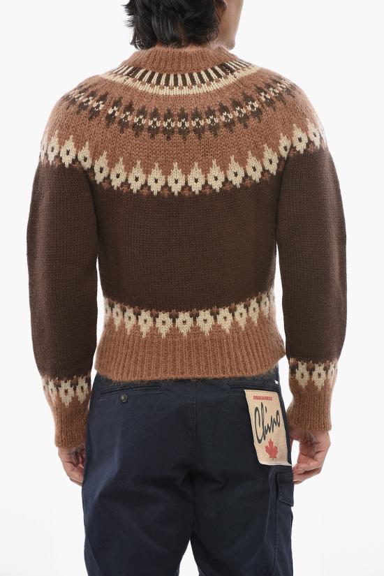  디스퀘어드2 스웨터 S71HA1328 D13067 962 Brown - DSQUARED2