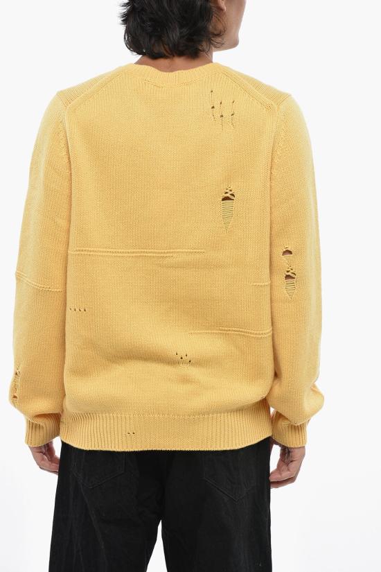  헬무트랭 스웨터 K10HM705 0 ZRL 23 Yellow - HELMUT LANG