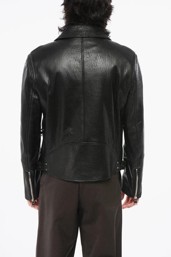  알렉산더 맥퀸 가죽 자켓 626381 Q5LDS 1000 Black - ALEXANDER MCQUEEN
