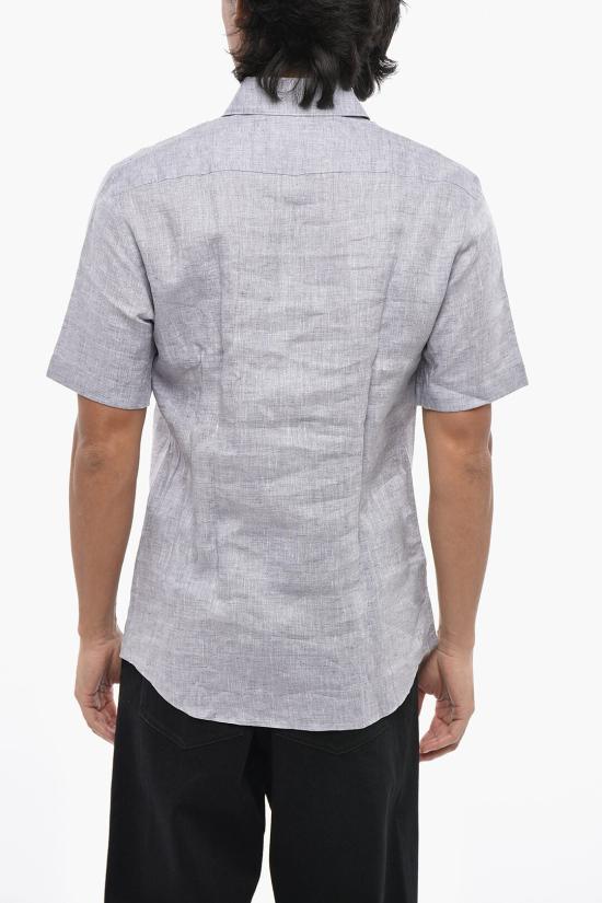  에르메네질도제냐 긴팔 셔츠 705155 ZCSF8 000 21 Gray - ERMENEGILDO ZEGNA