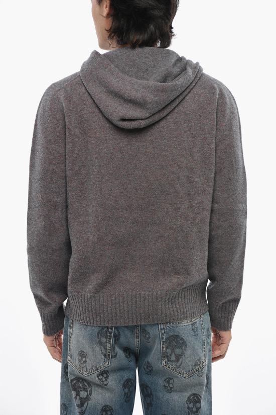 알렉산더 맥퀸 스웨터 817201 Q1BCS 1334 Gray - ALEXANDER MCQUEEN