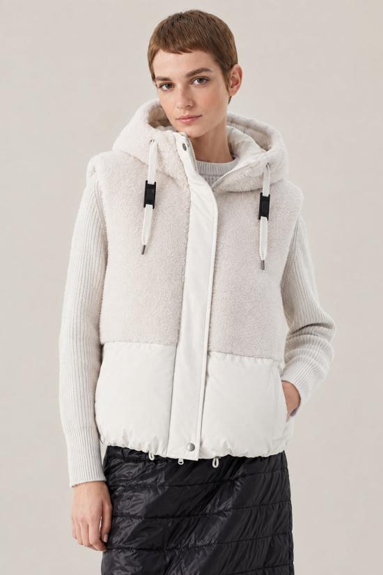  브루넬로 쿠치넬리 자켓 i185022 WHITE