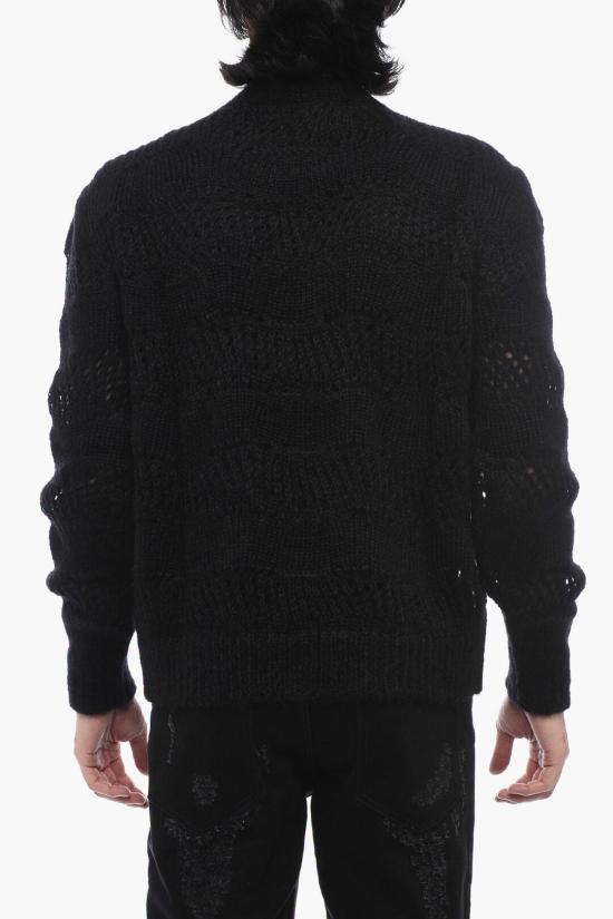  생로랑 스웨터 757039 Y76EZ 1000 Black - SAINT LAURENT