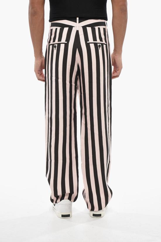  디스퀘어드2 스트레이트 팬츠 S74KB0839 S78188 001S Nero Rosa - DSQUARED2
