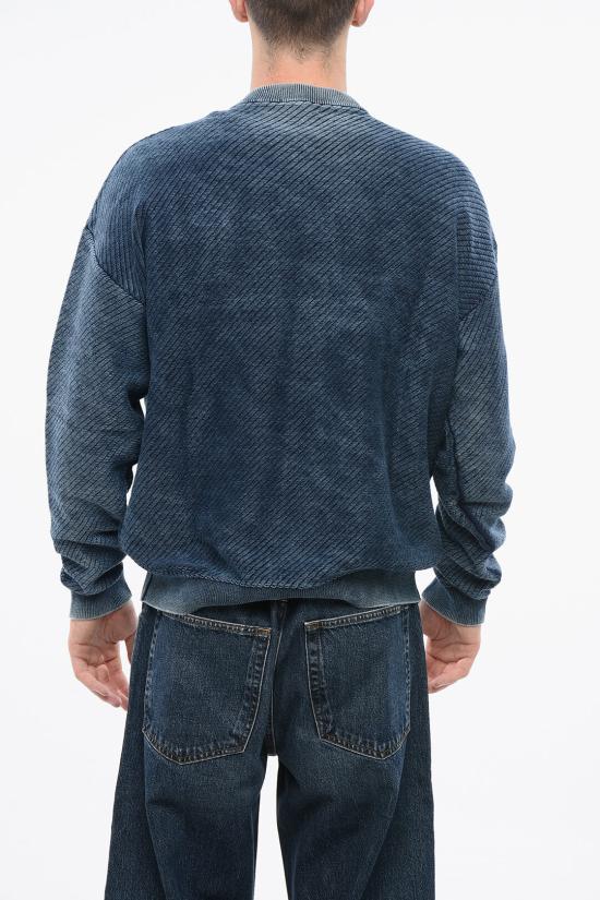  디젤 스웨터 A15476 0AJCY 8AT Blue - DIESEL