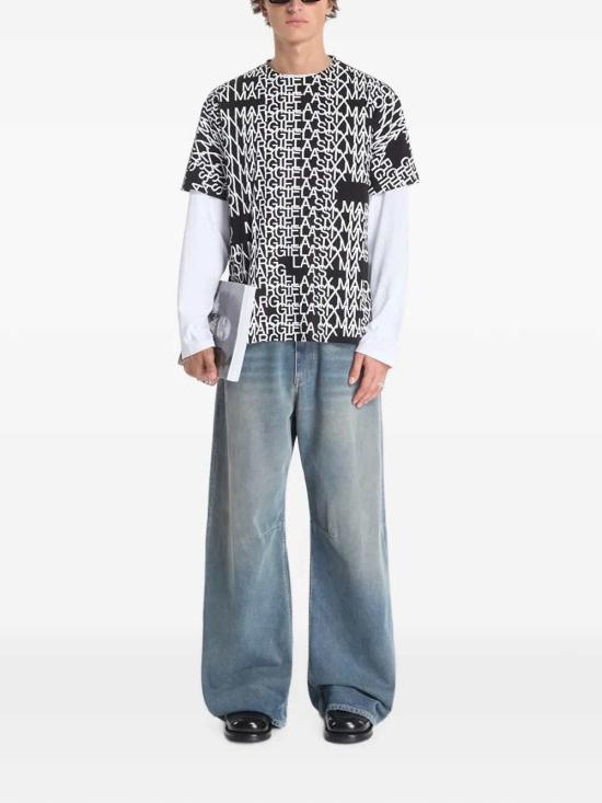 26FW MM6 메종마르지엘라 반팔 티셔츠 SH0GC0079M20048 900 BLACK - MM6 MAISON MARGIELA