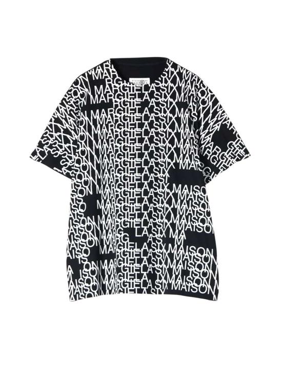 26FW MM6 메종마르지엘라 반팔 티셔츠 SH0GC0079M20048 900 BLACK