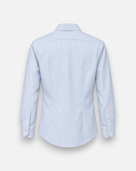  싸쿠스 셔츠 768ML 31201 001 BLUE STIPED - XACUS