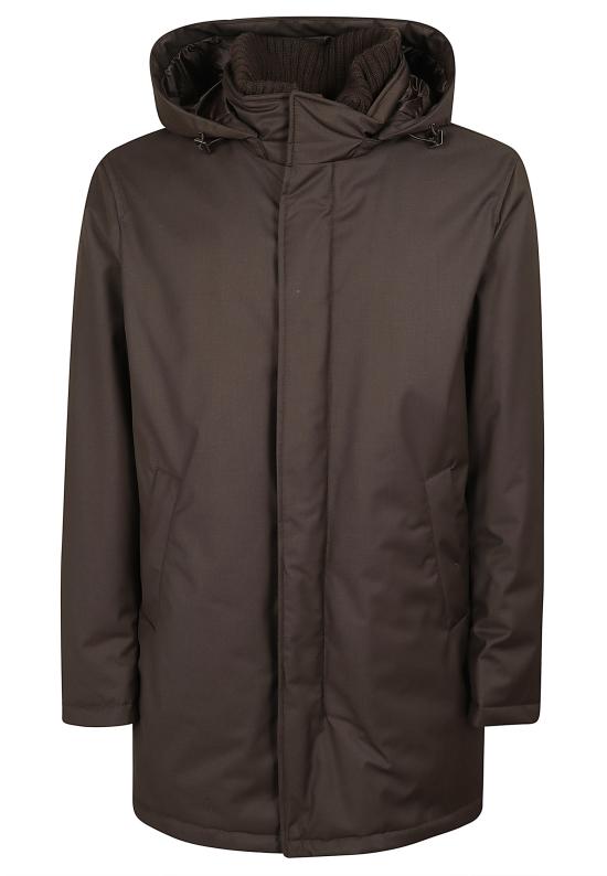 26FW 에르노 후드 다운 자켓 PI001155U 12638 8800 MARRONE SCURO