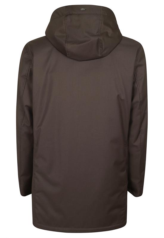 26FW 에르노 후드 다운 자켓 PI001155U 12638 8800 MARRONE SCURO - HERNO