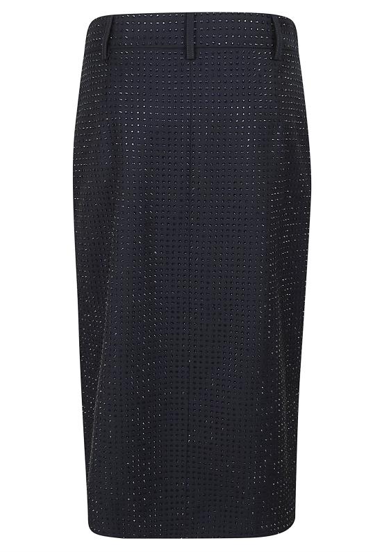 26FW 핑코 미디 스커트 107672 A3M0 G56 BLU IRIDE - PINKO
